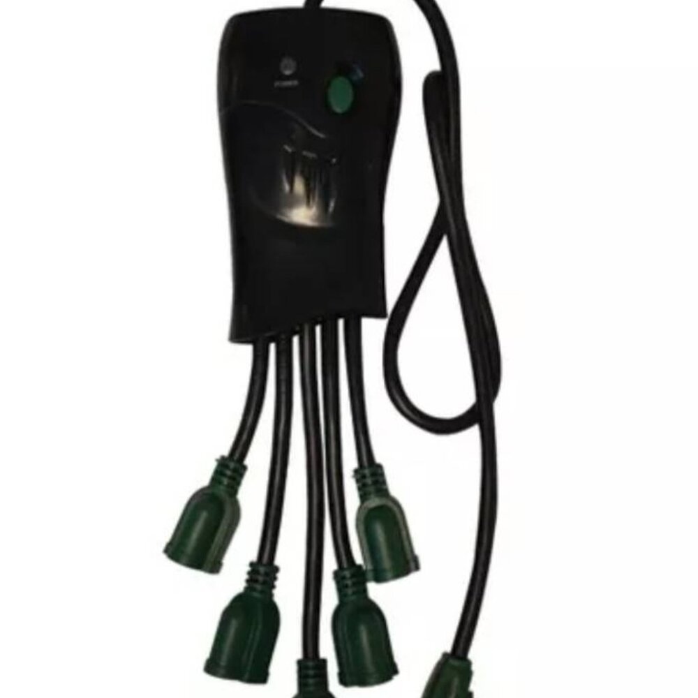 GOGREEN 5 Outlet Surge Protector Power Strip GG-50CT NIB